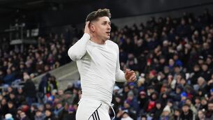 <p>KING TOM: Fulham's Tom Cairney after scoring his side's equaliser. Pic: Jordan Pettitt/PA Wire.</p>