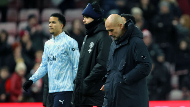 <p>The draw means Manchester City are four points behind Premier League leaders Arsenal. Pic: Richard Sellers/PA Wire.</p>