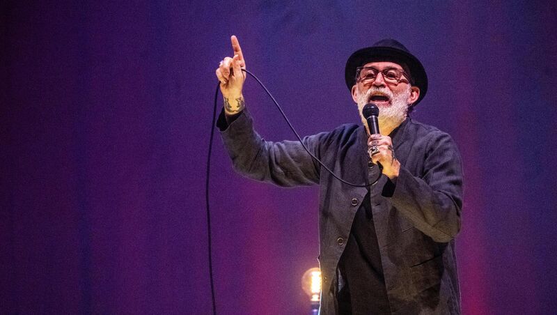 TV chat-show host and stand-up comedian Tommy Tiernan was one of 177 third parties to lodge submissions with ACP on the contentious plan to construct the 450MW wind-farm, with 30 turbines over 1,000 ft high in the Atlantic Ocean. Picture: Chani Anderson