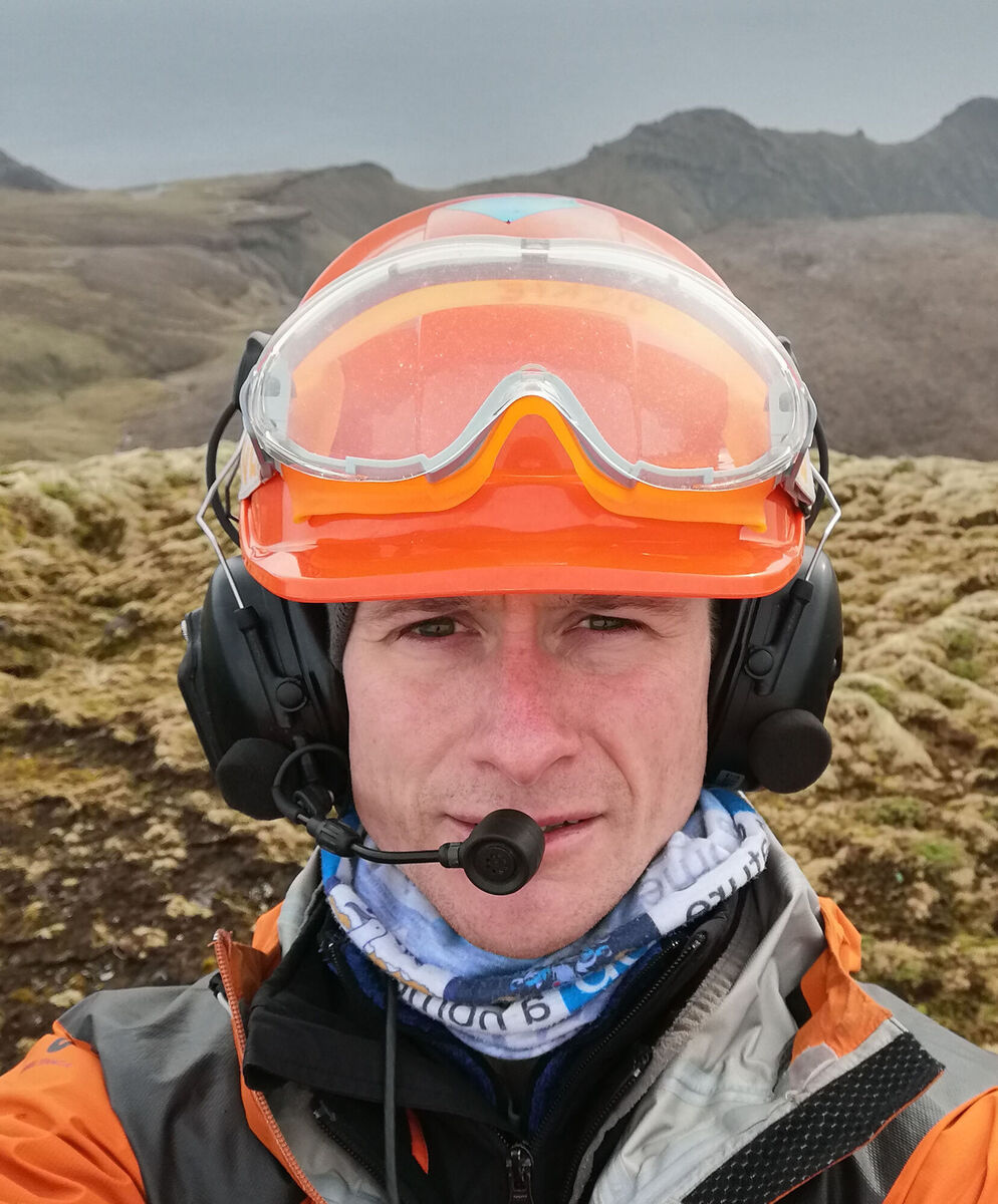 Dickie Hall, who is managing the Stromness Villa restoration for the South Georgia Heritage Trust. Picture: South Georgia Heritage Trust/PA Wire