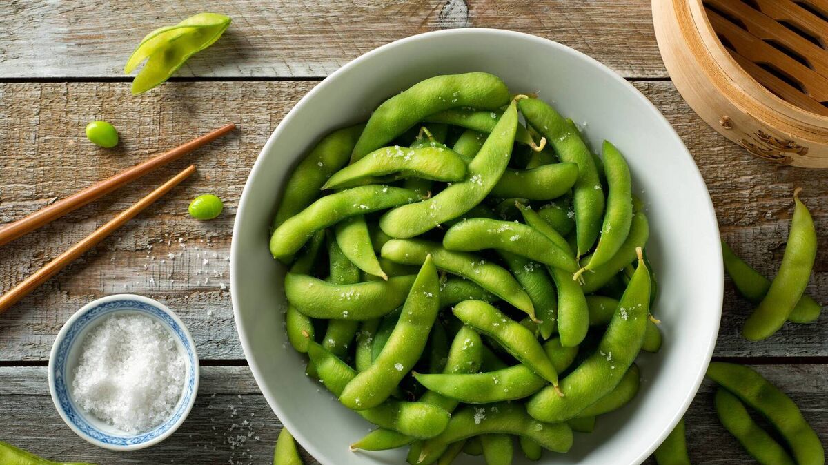 Edamame with Sea Salt