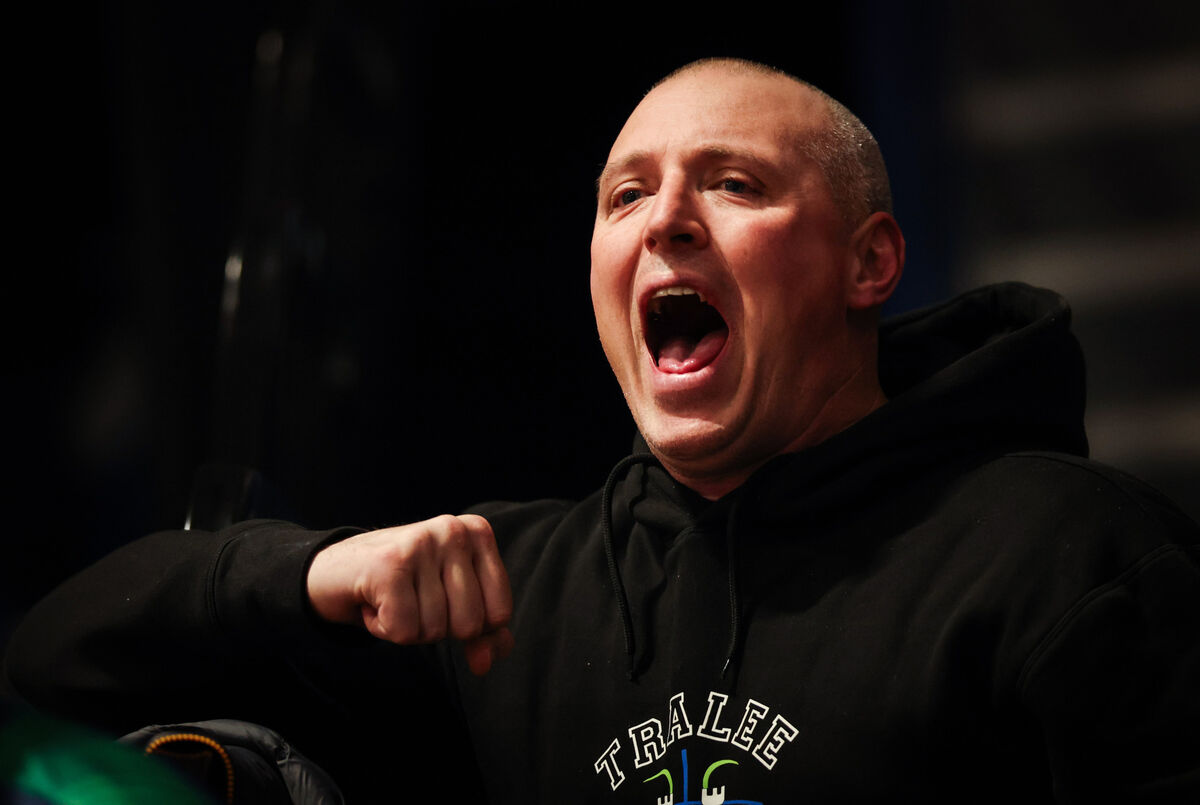 Garvey's Tralee Warriors' Kieran Donaghy celebrates. Pic: Tom Maher/Inpho Garvey's Tralee Warriors' Kieran Donaghy celebrates. Pic: Tom Maher/Inpho