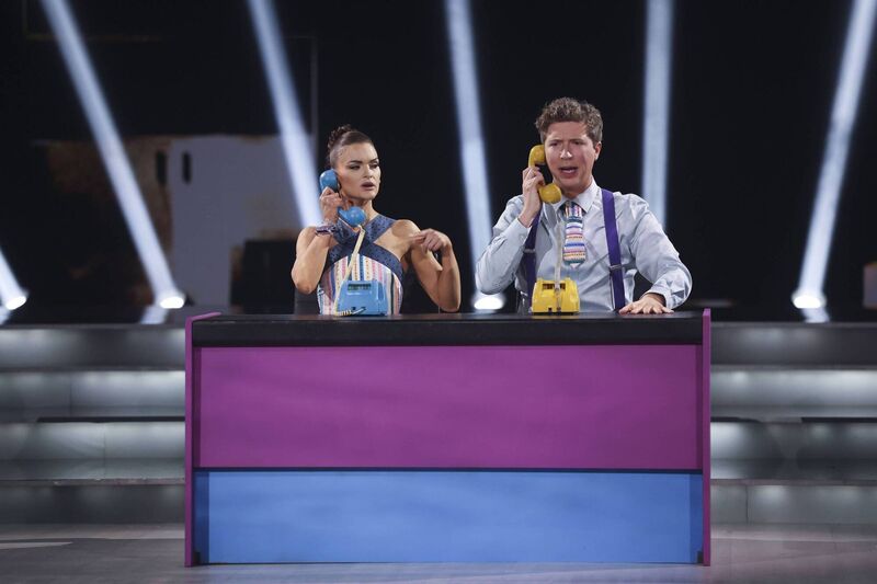 Funnyman Michael Fry brought comedy into his quickstep