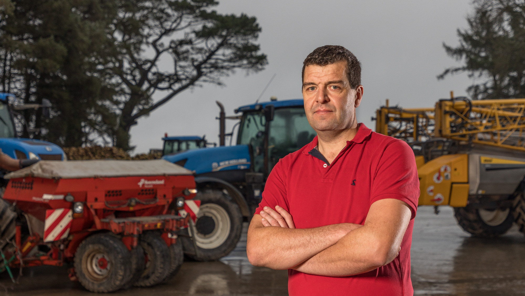 Flahavan’s Oat Grower of the Year Martin O'Regan on his farm outside Kinsale. Pictures: David Creedon