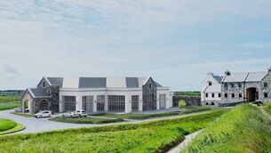 <p>A computer-generated image of the planned ballroom addition to Trump’s Doonbeg golf resort in west Clare.</p>