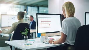 <p>Financial services recorded the sharpest increase in growth across the entire services sector. </p>