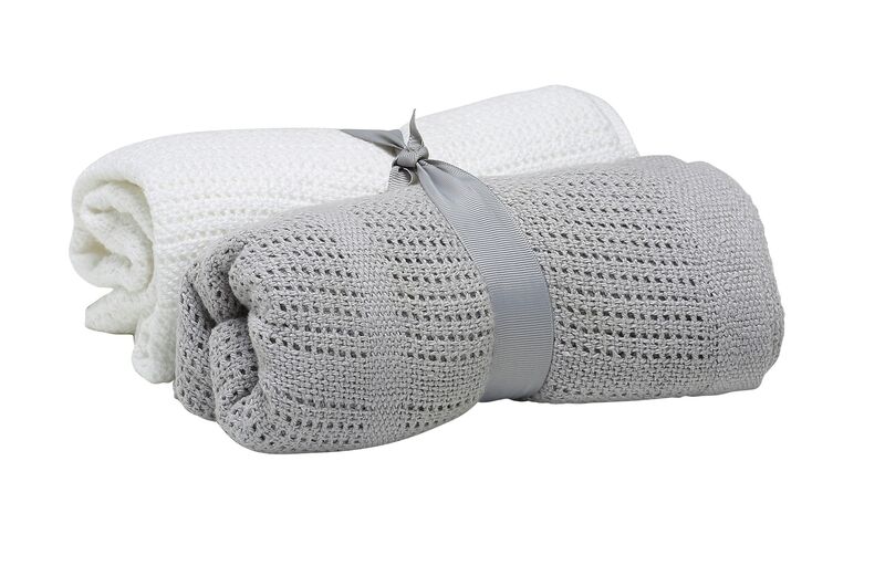 Cellular blankets from Irish brand Baby Elegance cost €20 for a pack of two. Cellular blankets from Irish brand Baby Elegance cost €20 for a pack of two.