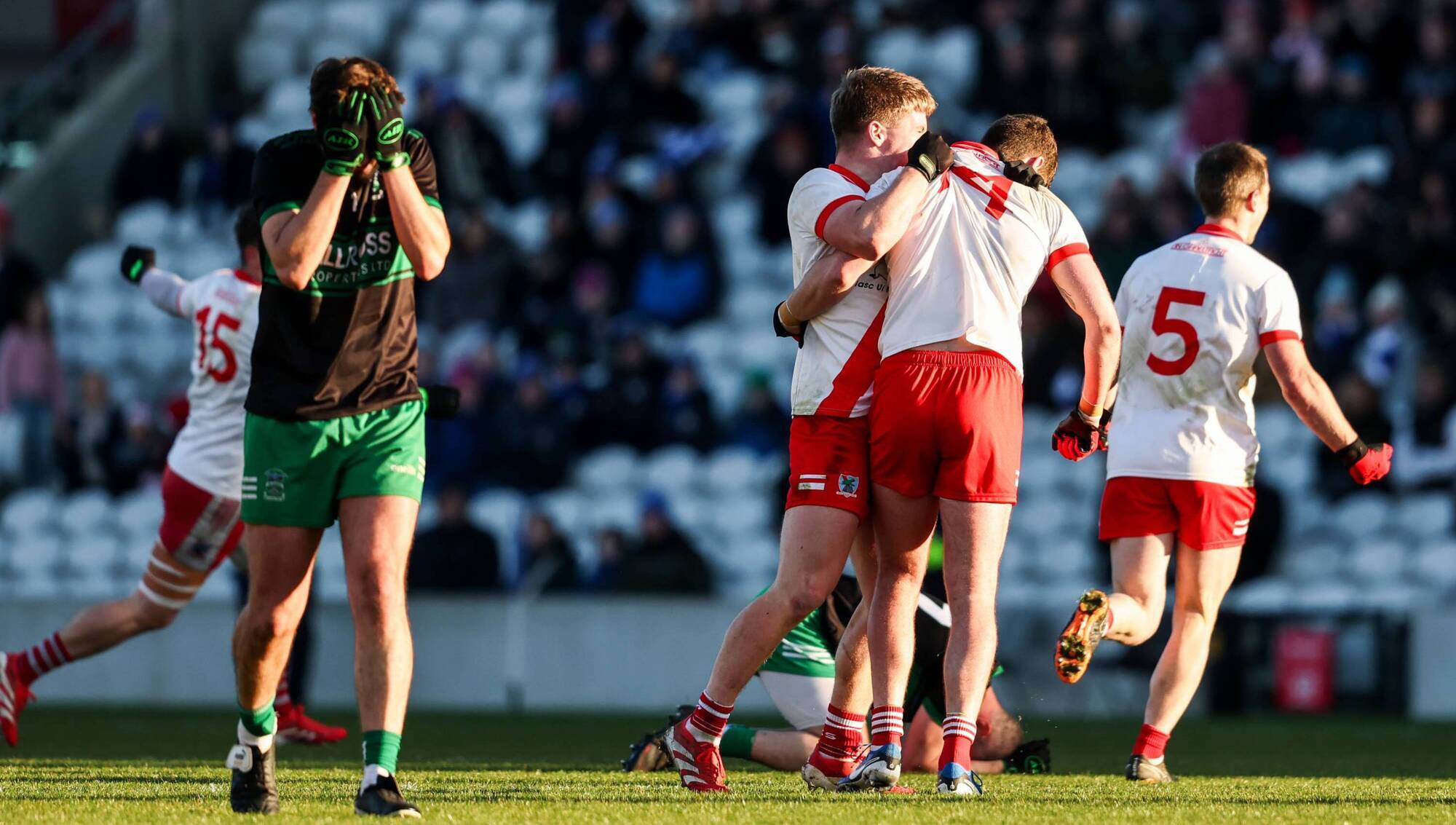 An Ghaeltacht had to keep heads to get over the line, says Ó Beaglaoich