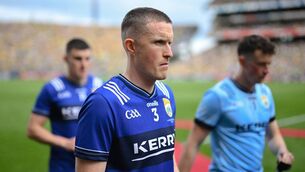 <p>Two-time All-Ireland winner Jason Foley starts for Kerry against Clare. Pic: Stephen McCarthy/Sportsfile</p>