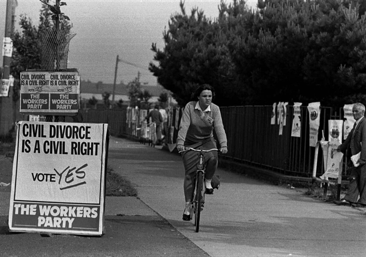 The Fine Gael-Labour coalition and other groups campaigning for the referendum to permit divorce were totally outflanked by the no side. File picture: Photocall Ireland