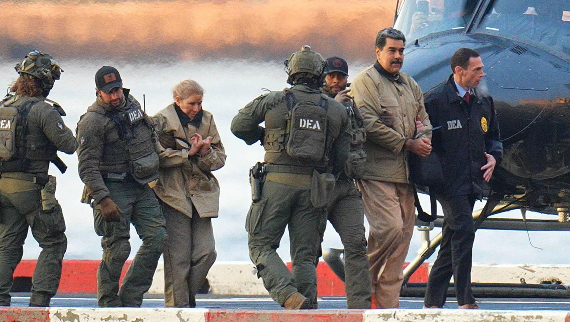 Deposed Venezuelan president Nicolás Maduro denies charges in New York court 