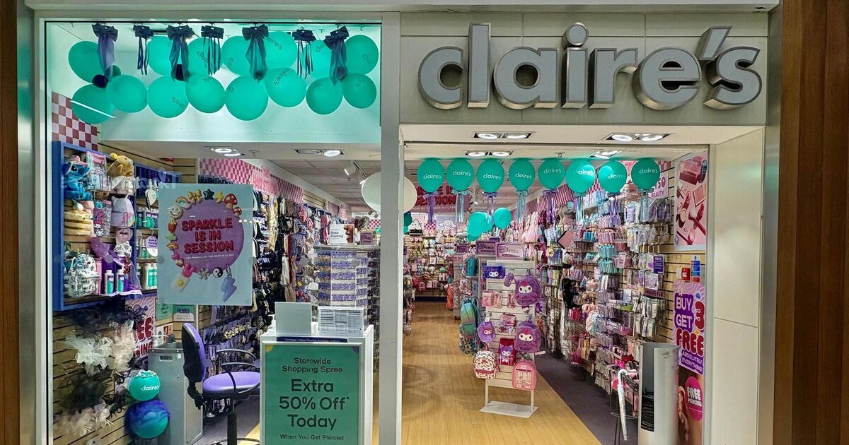Claire's stores in Ireland facing insolvency as rescue attempt fails
