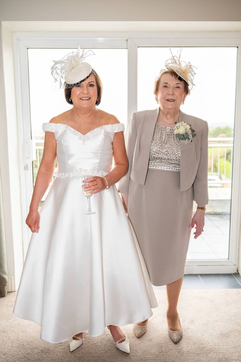 Annette O'Donovan with her mother Dina. Pictures: Conor Healy Photography