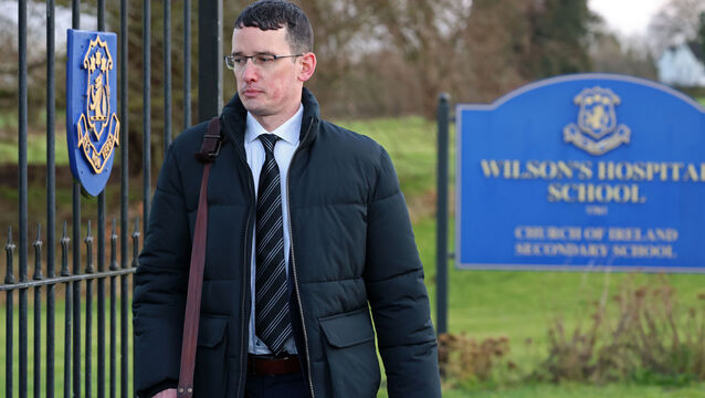 <p>Enoch Burke (pictured) told the court that the Disciplinary Appeals Board had been informed on Monday evening of his application this morning and served with papers, but he did not see any representative in court. File picture: Colin Keegan, Collins Dublin</p>