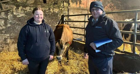 Paula Hynes: Snowy roads, new calves and the on farm challenge