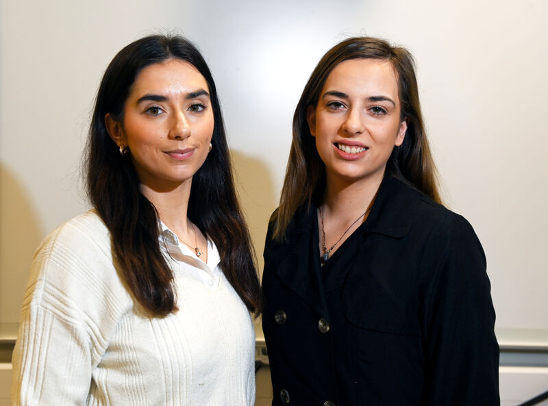 Sisters Kate and Becky Popova founded Everywhere English in 2021. Picture: Eddie O'Hare Sisters Kate and Becky Popova founded Everywhere English in 2021. Picture: Eddie O'Hare