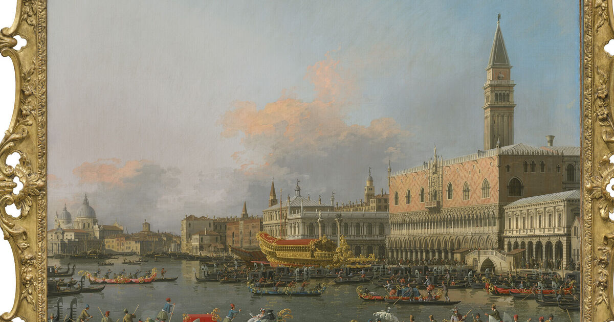 Canaletto's theatrical masterpiece brings Venice to New York