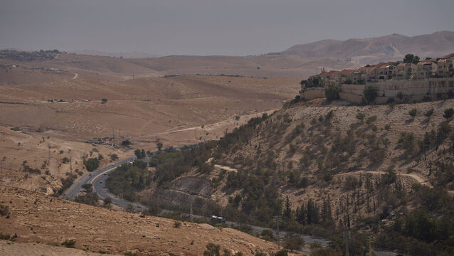 <p>View of an area near Maale Adumim in the Israeli-occupied West Bank, where Israeli Finance Minister Bezalel Smotrich says housing units will be built as part of the E1 settlement project. Picture: Ohad Zwigenberg/AP</p>