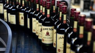 <p>Exports of Irish whiskey, which account for 45% of total drinks export value, declined by 5% to €930 million in 2025</p>