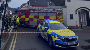 <p>Members of An Garda Síochána and the Cork County Fire Brigade are currently at the scene of an incident involving a truck on the Glen Rd before the junction at Pearse St in Kinsale.</p>