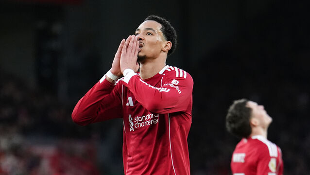 <p>Hugo Ekitike is a major for Liverpool’s trip to Arsenal on Thursday. Pic: Martin Rickett/PA</p>