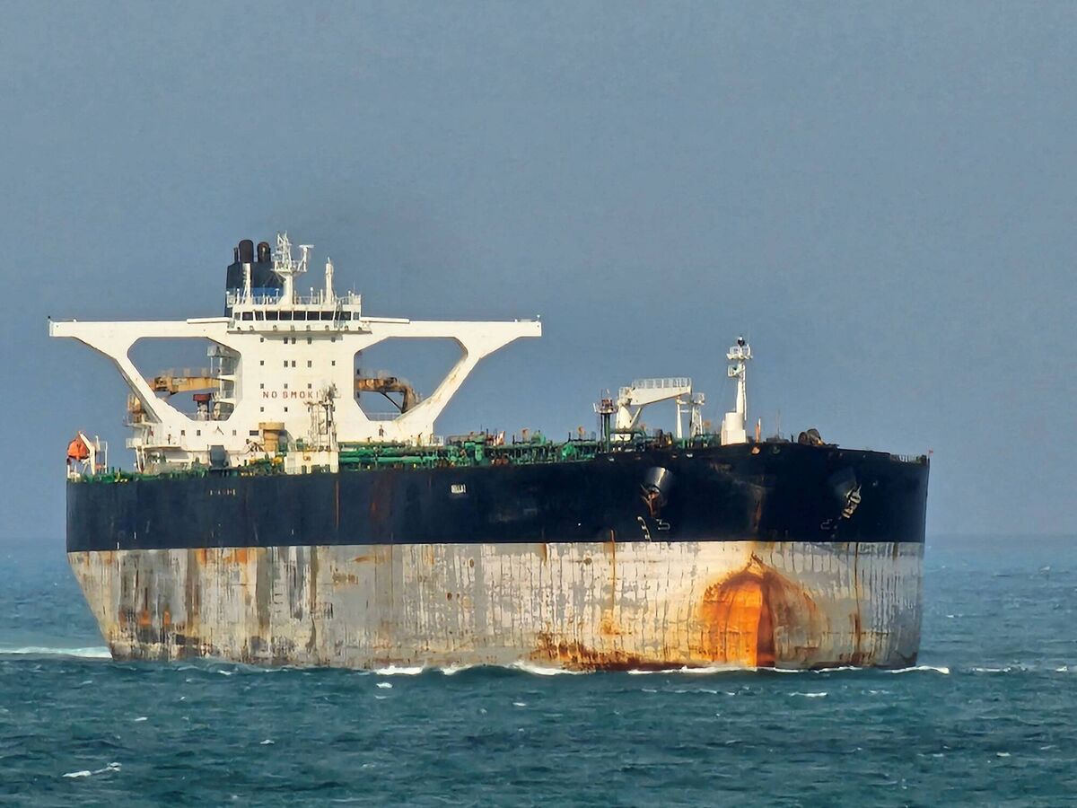 The tanker, now known as the Marinera and registered under a Russian flag, is the latest tanker targeted by the US Coast Guard. Picture: Reuters 