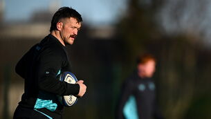 <p>Andrew Porter during Leinster Rugby squad training at UCD in Dublin. Pic: Shauna Clinton/Sportsfile</p>