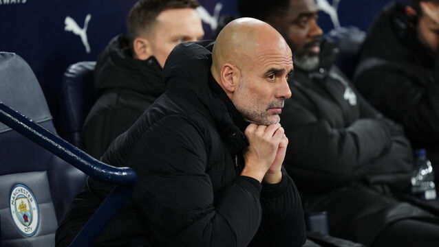 <p>Pep Guardiola refused to be drawn on the potential signing of Antoine Semenyo. Pic: Mike Egerton/PA</p>