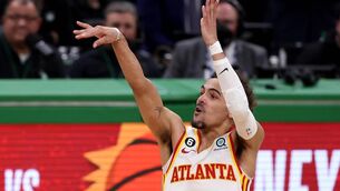 <p>Trae Young of the Atlanta Hawks. Pic: Maddie Meyer/Getty Images</p>
