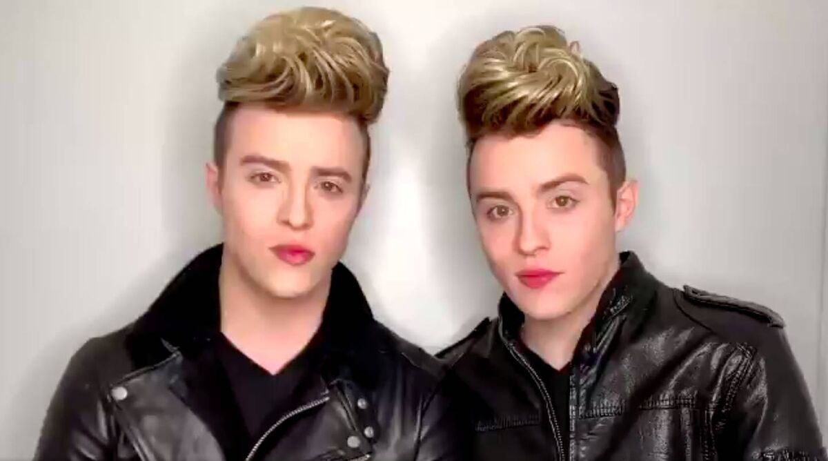 Jedward are at Cyprus Avenue in Cork on Wednesday, January 14. 