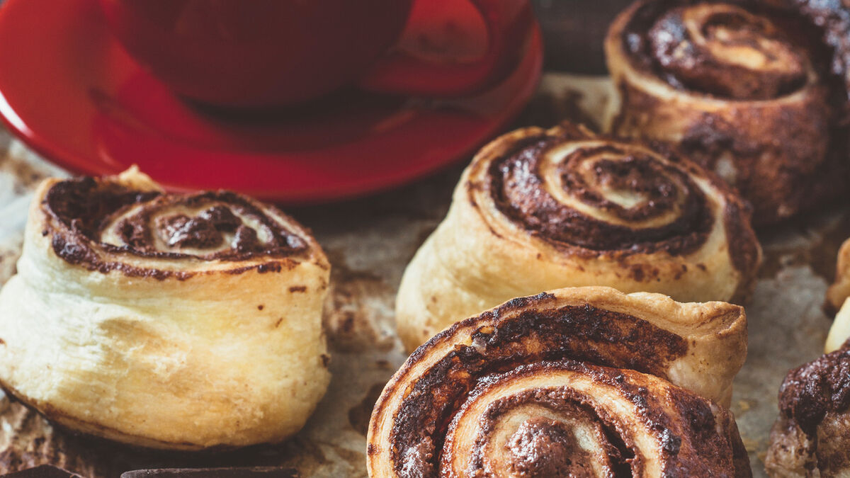Chocolate rolls