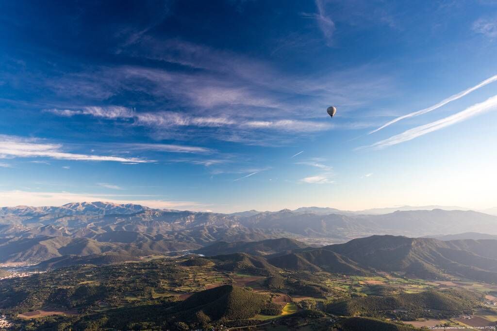 Panoramic views over La Garrotxa