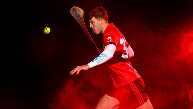 <p>FUEL FOR FUTURE: Pictured at the launch of the Electric Ireland GAA Higher Education Championships is UCC’s Eoin Downey. This season, through its #FirstClassRivals campaign, Electric Ireland will spotlight players from across the Championships in the Electric Ireland ‘Player POV’ series and continue to celebrate the unique alliances that form between county rivals as they come together in pursuit of some of the most coveted titles across GAA. Picture: ©INPHO/Dan Sheridan</p>