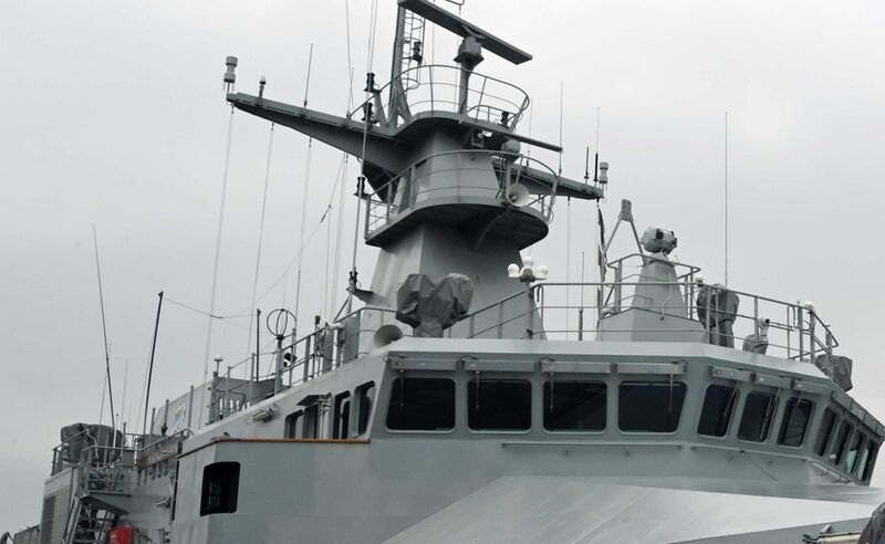 The Department of Defence said the minister 'will shortly' receive the National Maritime Security Strategy and that a 'decision on its publication' will be made soon after. File picture: Denis Minihane