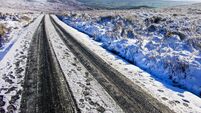 Snow and ice is expected.jpg Snow on the Comeraghs, Co. Waterford, Ireland