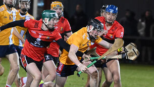 <p> STATEMENT WIN: MTU's Joe Egan breaks from UCC's Colin Walsh and Darragh Stakelum during the Electric Ireland Fitzgibbon cup at The Mardyke. Picture: Eddie O'Hare</p> <p> STATEMENT WIN: MTU's Joe Egan breaks from UCC's Colin Walsh and Darragh Stakelum during the Electric Ireland Fitzgibbon cup at The Mardyke. Picture: Eddie O'Hare</p>