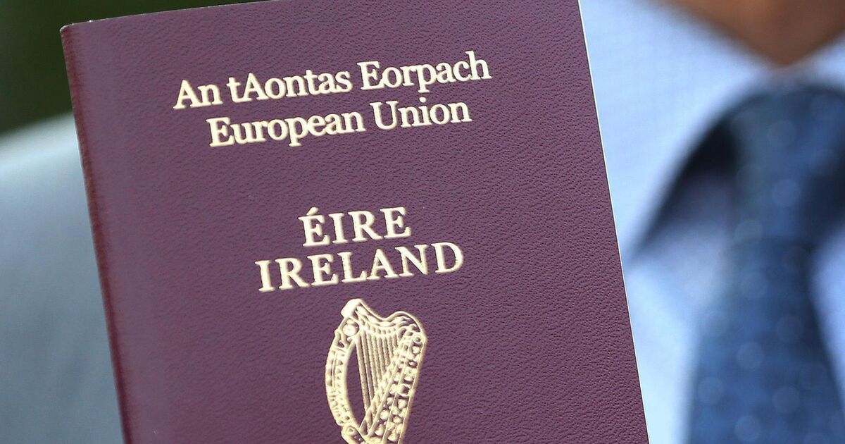 Irish passports recalled over printing error