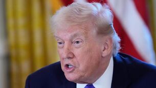 <p>President Donald Trump speaks during a meeting with oil executives in the East Room of the White House in Washington. Picture: Alex Brandon/AP</p>