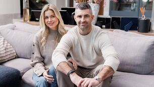 <p>Jess Redden and Rob Kearney. Picture: Bríd O'Donovan.</p>