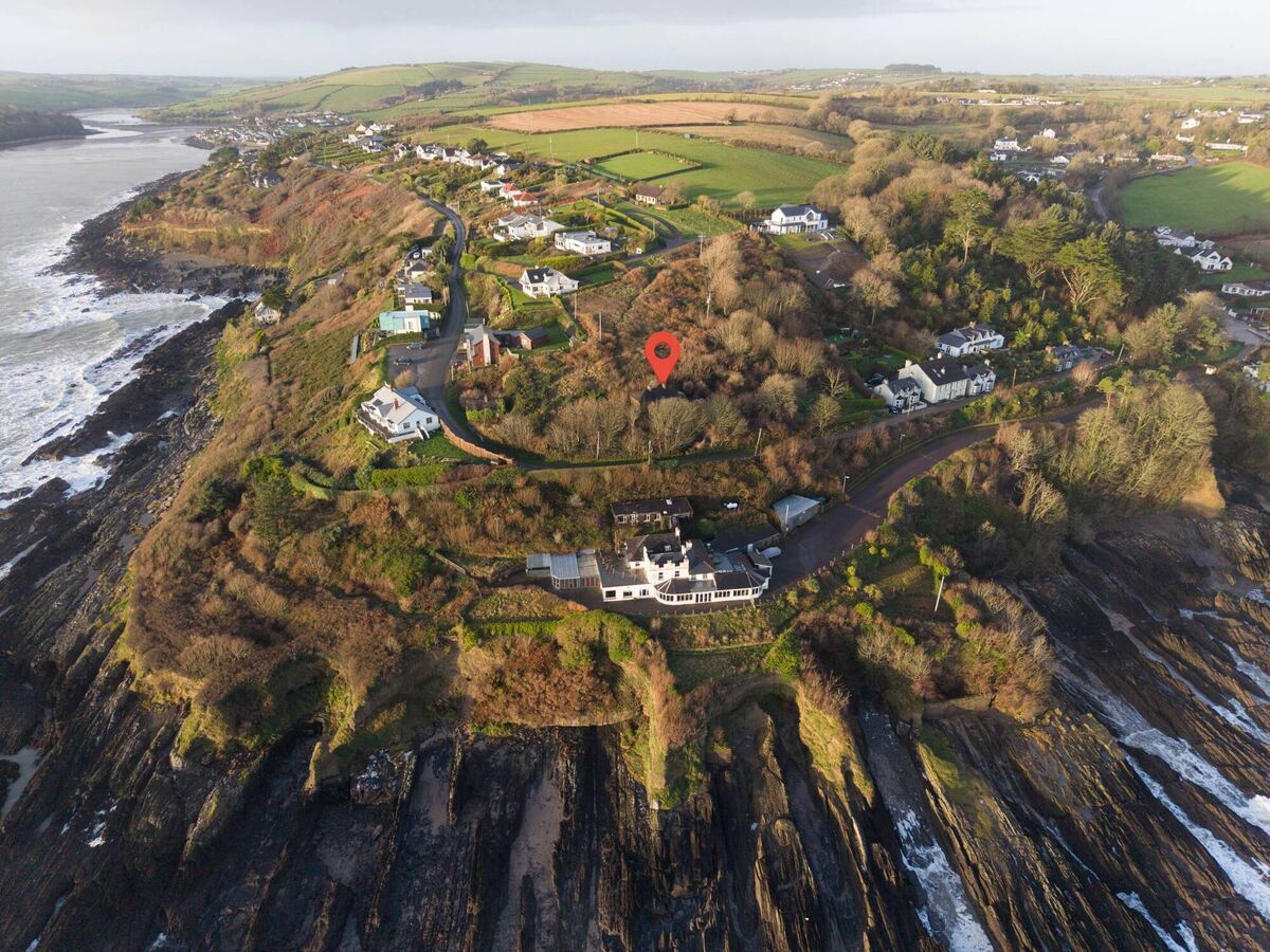 Lane's Cottage, Myrtleville, is on the opposite side of the Coast Road to Bunnyconnellan