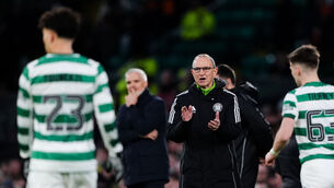 <p>Celtic manager Martin O'Neill during the William Hill Premiership match at Celtic Park, Glasgow. Pic: Andrew Milligan/PA Wire.</p>