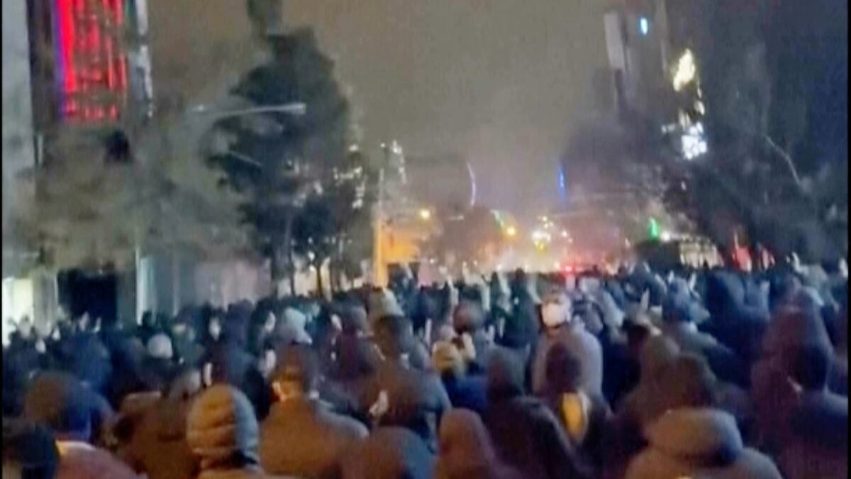 Iran warns US troops and Israel will be targets if America strikes over protests