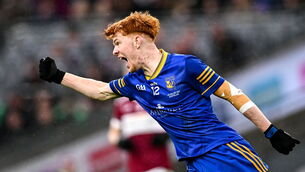 <p>Jack Joy of Ballymacelligott celebrates scoring a point . Pic: Piaras Ó Mídheach/Sportsfile</p> <p>Jack Joy of Ballymacelligott celebrates scoring a point . Pic: Piaras Ó Mídheach/Sportsfile</p>