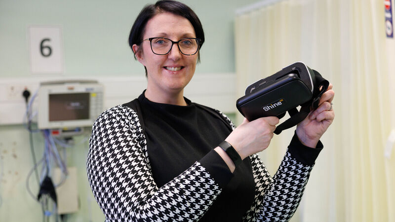 Virtual reality helping patients in chronic pain