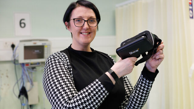 <p>Anne Marie Kiernan, advanced nurse practitioner in pain medicine, at Croom Orthopedic Hospital, Limerick. Picture: Eamon Ward</p>