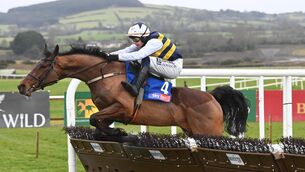 <p> MULLINS MAGIC: Sober and Paul Townend win for trainer Willie Mullins. Picture: Healy Racing</p>