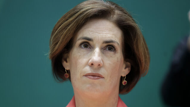 <p> Education minister Hildegarde Naughton has instructed her department to examine social media guidance provided to schools in the wake of the Grok AI 'nudification' controversy. Picture: Leah Farrell/RollingNews.ie</p>