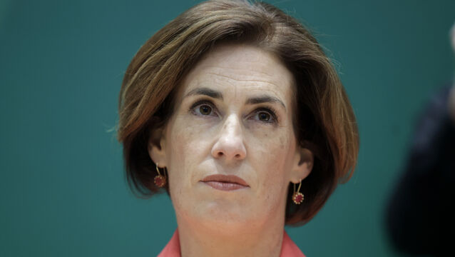 <p> Education minister Hildegarde Naughton has instructed her department to examine social media guidance provided to schools in the wake of the Grok AI 'nudification' controversy. Picture: Leah Farrell/RollingNews.ie</p>