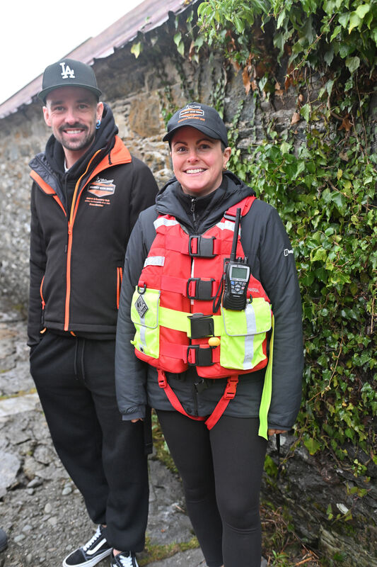 Donal Dux O'Donoghue and his partner Claire Tangney, who are members of the Killarney Water Rescue Search and Recovery team, during the specialist training at Lough Léin, Killarney. Picture: Dan Linehan Donal Dux O'Donoghue and his partner Claire Tangney, who are members of the Killarney Water Rescue Search and Recovery team, during the specialist training at Lough Léin, Killarney. Picture: Dan Linehan