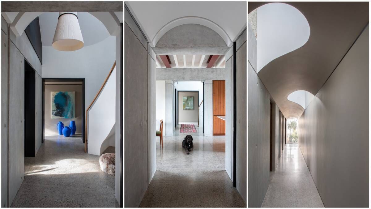 Norita and Louis visited Four Winds, by Brennan Furlong Architects, during ‘Room to Improve’. Pictures: Ruth Maria Murphy